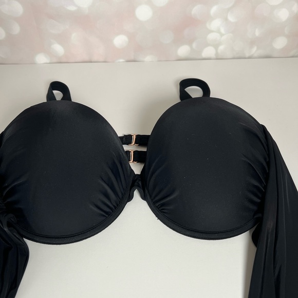 GABI FRESH Black Swim Top 16 D/DD - Picture 5 of 10